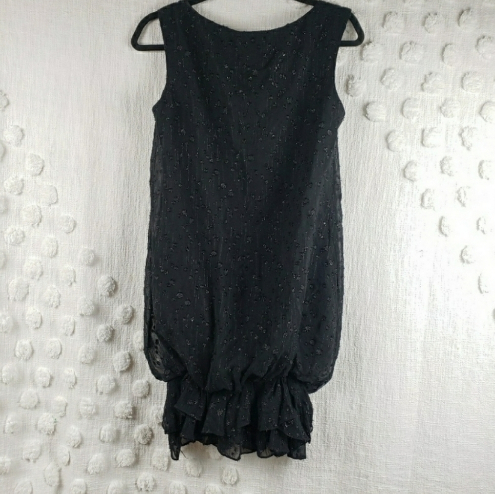 Vintage Lana B. Black Bubble Dress
